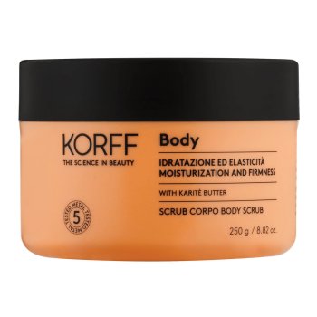 korff body scrub corpo delicato e nutriente 250gr