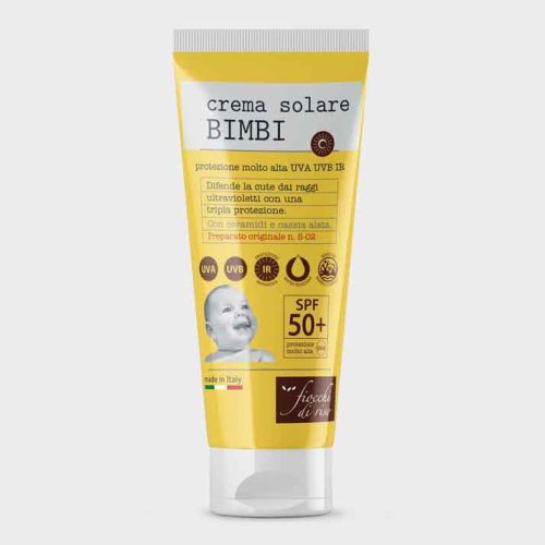 Fiocchi di riso - Crema Solare bambini e neonati SPF  50+ 100ml