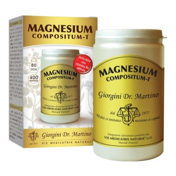 dr giorgini magnesium compositum-t 400 pastiglie