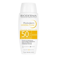 photoderm mineral fluide spf50+ fluido protezione solare minerale ultra-leggero 75ml