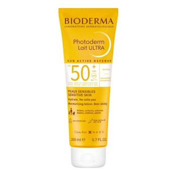 photoderm latte ultra spf50+ protezione solare molto alta viso e corpo 200ml