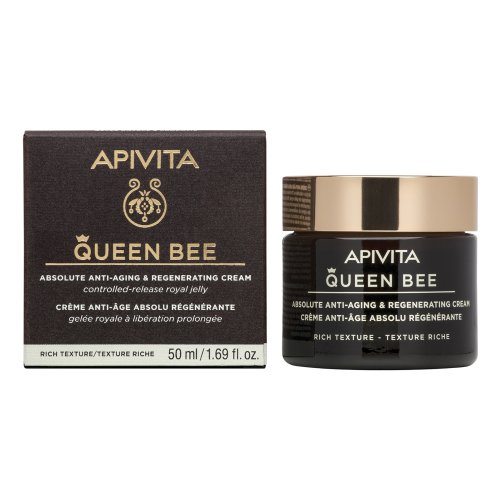 Apivita Queen Bee Rich - Crema Anti-Età Assoluta & Rigenerante Texture Ricca 50ml