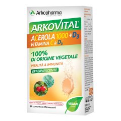 arkovital acerola+d3 20cpr eff