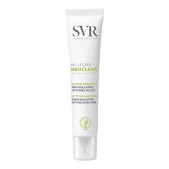 svr - sebiaclear mat + pores crema sebo-regolatore effetto opacizzante pori dilatati e levigante della pelle 40ml