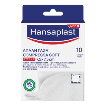 hansaplast compr soft ster 10p