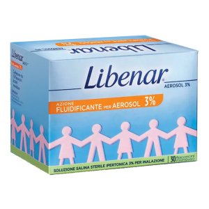 Libenar Aerosol 3% Soluzione Ipertonica 30 Flaconcini