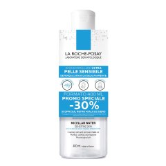 la roche posay physiologique - acqua micellare ultra per pelli reattive 400ml + cravattino