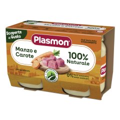 plasmon omog manzo carote 2pz