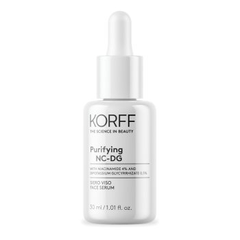 korff purifying nc-dg siero viso - riduce il sebo in eccesso e l'effetto lucido 30ml