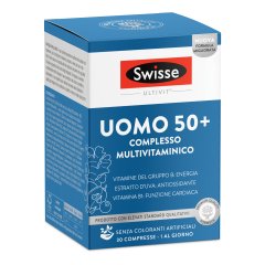 swisse uomo 50+ complesso multivitaminico 30 compresse