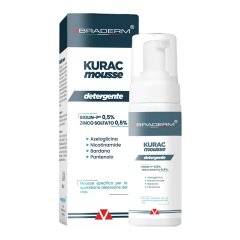 kurac mousse detergente viso