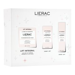 lierac cofanetto regalo lift integral crema notte rigenerante 50ml + siero 15ml & crema giorno 25ml in omaggio