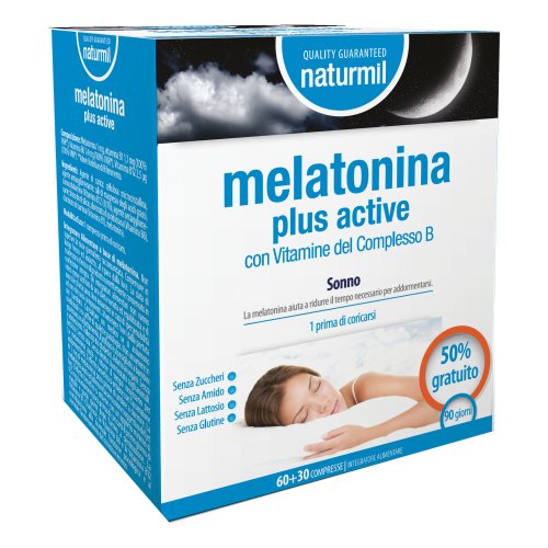 NATURMIL MELATONINA PLUS ACTIV