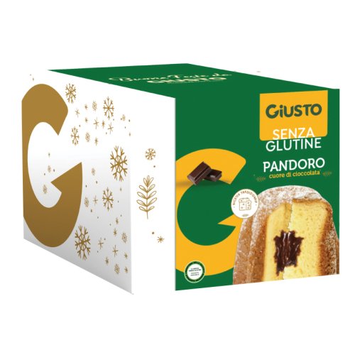 GIUSTO S/G Pandoro Cuore Cacao