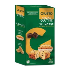 giusto s/g plumcake ciocc.160g