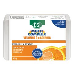 esi multicomplex vitamina c acerola caramelle 50g