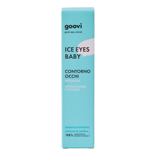 Goovi Ice Eyes Baby Contorno Occhi Per Borse E Occhiaie Ad Azione Rinfrescante Ed Energizzante 15ml