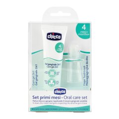 chicco set primi mesi oral care igiene orale 4m+