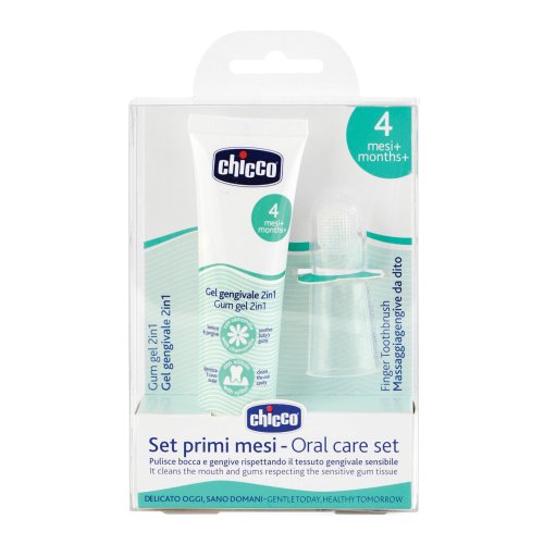 Chicco Set Primi Mesi Oral Care Igiene Orale 4m+