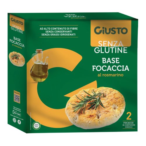 GIUSTO S/G Fondo Focaccia 280g