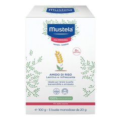 mustela amido di riso 100g