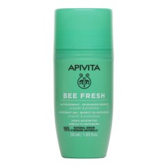 apivita bee fresh deodorante 24h rispetto del microbioma roll-on 50ml