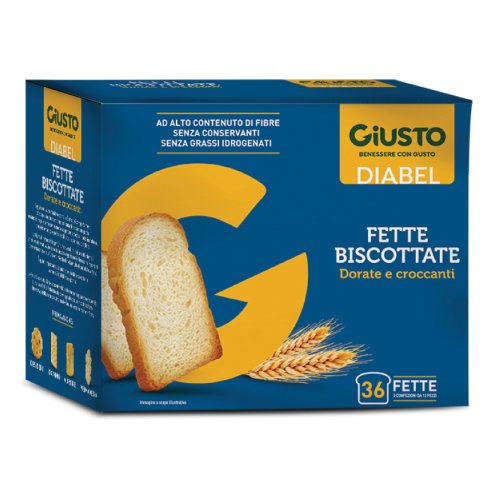 Giusto Diabel Fette Biscottate per diabetici 300 g