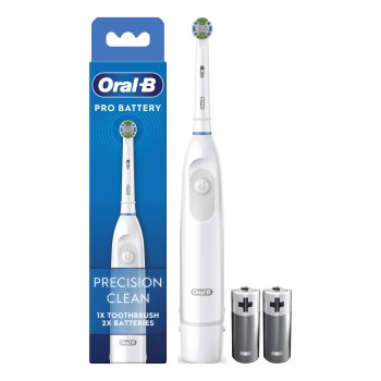 oral-b spazzolino elettrico precision clean a batteria