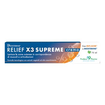 biosterine relief x3 supreme c