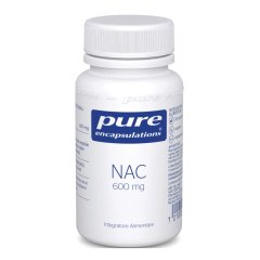 pure encapsulations n-acetilcisteina nac 600mg