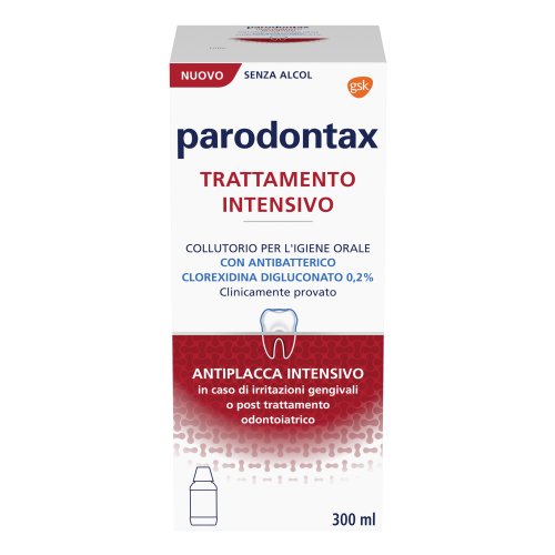 Parodontax Collutorio Clorexidina 0,2% Trattamento Intensivo Flacone Da 300ml