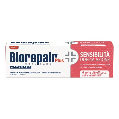 Biorepair Plus Advanced Dentifricio Sensibilità Doppia Azione 75ml