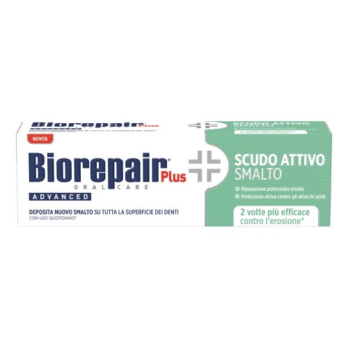 Biorepair Plus Advanced Dentifricio Scudo Attivo Smalto 75ml