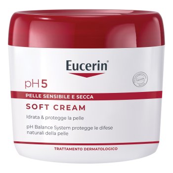 eucerin ph5 body soft cream pelle secca e sensibile 450ml