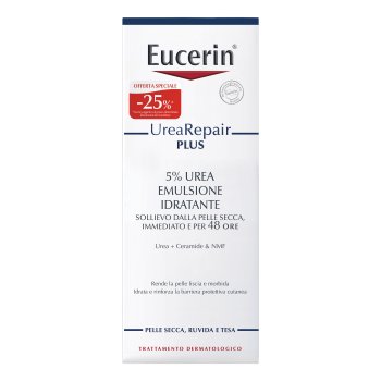 eucerin urearepair plus 5% urea emulsione idratante 400ml promo