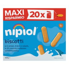 nipiol biscott.6 cereali*1330g