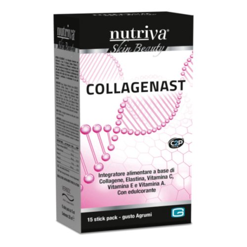 Nutriva Collagenast Integratore Di Collagene Idrolizzato 15 Stick Pack 