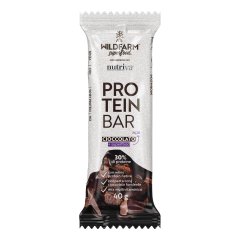 wildfarm protein baretta proteica ricoperta di cioccolato fondente con acai 40g