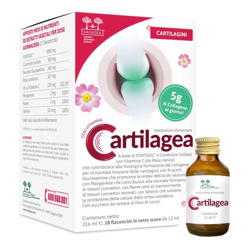 Salugea - Cartilagea Funzionalità Articolare 18 Flaconcini 12ml