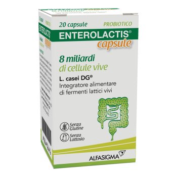 enterolactis integratore di fermenti lattici vivi 20 capsule
