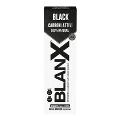 blanx black dentifricio ai carboni attivi sbiancante e antimacchia 75ml