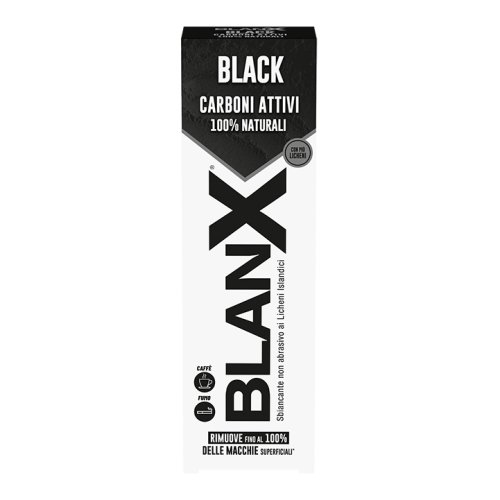 Blanx Black Dentifricio Ai Carboni Attivi Sbiancante E Antimacchia 75ml