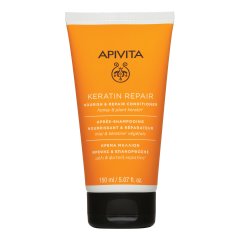 apivita keratin repair balsamo nutriente e riparatore per capelli secchi e danneggiati 150ml