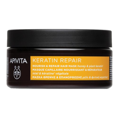 Apivita Keratin Repair Maschera Capelli Nutriente Riparatice 200ml