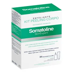 somatoline skin expert esfoliante kit peeling corpo - siero peeling 200ml + crema riequilibrante 100ml