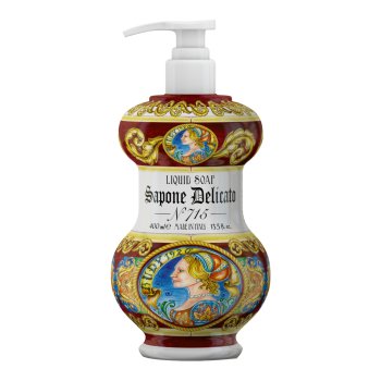 maioliche albarello sapone delicato mani & viso n.715 domina 400ml