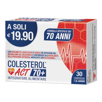 colesterol act 70+ 30 cpr