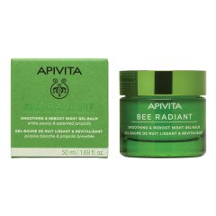 apivita bee radiant - gel-balsamo notte levigante & riattivante 50ml