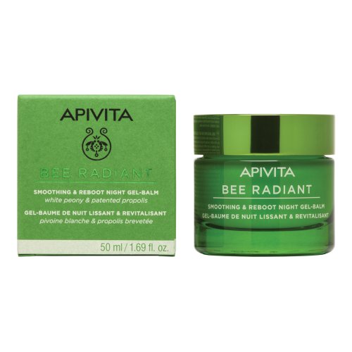 Apivita Bee Radiant - Gel-Balsamo Notte Levigante & Riattivante 50ml