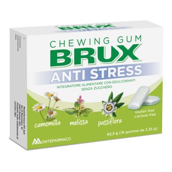 dr brux antistress chewing gum 18 gomme